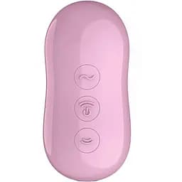 Вакуумний стимулятор із вібрацією Satisfyer Cotton Candy Lilac - мініатюра 5