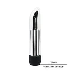 Вібратор Baile Mini Vibrator, срібний Baile BW-006004 103501 - мініатюра 5