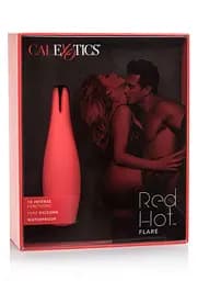 Вібратор для клітора CalExotics Red Hot Flare 11.5 см червоний - мініатюра 6