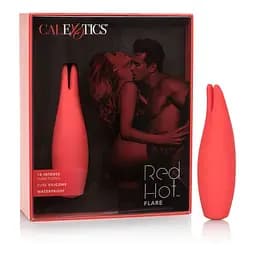 Вібратор для клітора CalExotics Red Hot Flare 11.5 см червоний - мініатюра 5