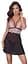 Пеньюар Babydoll black/pink S Cottelli 42-27413421021 101821 - мініатюра 3