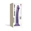 Насадка для страпону Strap-On-Me Mono Density Dildo Violet M одношаровий силікон гнучкий діаметр 3.3 см - мініатюра 4