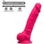 Фалоімітатор SilexD Tomas Pink (MODEL 1 Size 9in) - мініатюра 2