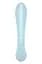 Вібратор кролик Satisfyer Triple Oh 24 см блакитний - мініатюра 5