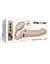 Страпон з вібрацією Strap-On-Me Vibrating Flesh L 19 см тілесний - мініатюра 8