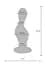Анальна пробка TOYJOY The Hitter Buttplug 13 см (синій) - мініатюра 12