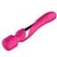 Вібратор B - Series Fox Dual Massager Pulsator 22.6 см (рожевий) - мініатюра 9