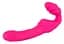 Страпон з вібрацією Vibrating Strapless Strap-On, 21,8 см рожевий - мініатюра 4
