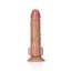 Фаллоимитатор RealRock Curved Realistic, 17 см (телесный) - миниатюра 4