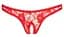 Трусики-стрінги Cottelli Lingerie Lace L червоний - мініатюра 6