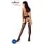 Сітчасті панчохи-стокінги Passion S020 One Size, Black - мініатюра 4