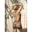 Ажурна сукня-сітка Leg Avenue Lace Mini dress With cut-outs Black, One Size - мініатюра 11