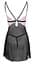 Пеньюар Babydoll black/pink S Cottelli 42-27413421021 101821 - мініатюра 4