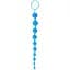Анальний ланцюжок Calexotics X-10 Beads 28 см (блакитний) - мініатюра 1