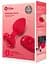 Анальна пробка з вібрацією та панеллю управління B-Vibe Vibrating Heart Plug M/L Red - мініатюра 2