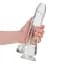 Фалоімітатор RealRock Crystal Clear 10" 25.4 см (прозорий) - мініатюра 9
