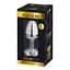Анальна пробка Alive Mini Metal Butt Plug L 8 см (білий) - мініатюра 2