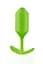 Анальна пробка B-Vibe Snug Plug 3, 12.7 см (зелений) - мініатюра 2