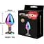 Металева анальна пробка Mai Attraction Toys №73 Rainbow - мініатюра 4