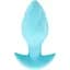 Анальна пробка Cuties Mini Butt Plug 8 см (блакитний) - мініатюра 1