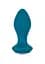 Анальна пробка Power Gem Vibrating Crystal Probe 10.7 см (синій) - мініатюра 1