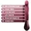 Пульсатор Temptasia Blush Trixie Thrusting Dildo Wine Red - мініатюра 2