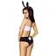 Костюм зайчика Passion Malloy SET L/XL, трусики, топік і вушка - мініатюра 2