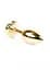 Анальная пробка Jawellery Gold Heart PLUG Green Boss Series 64-00042 98262 - миниатюра 3