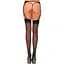 Прозорі панчохи зі швом Leg Avenue Sheer backseam stockings Black, One Size - мініатюра 2