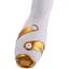 Вібратор-кролик з флогером Lockink Sevanda Whip Vibrating Massage Wand - White & Golden - мініатюра 5