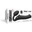 Безремінний страпон з вібрацією Strap-On-Me Vibrating Black L - мініатюра 6