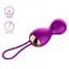 Вагінальні кульки Vibrating Silicone Kegel Balls USB 7 Function Фіолетовий - мініатюра 2