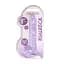 Фаллоимитатор Realrock Crystal Clear Dildo Realistic 8 21 см фиолетовый - миниатюра 2