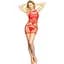 Коротка сукня-сітка JSY One Size Red - мініатюра 1