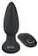 Анальна пробка Black Velvets Rotating Vibrating Plug 14 см (чорний) - мініатюра 4