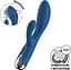 Вибратор-кролик Satisfyer Spinning Rabbit 1 20 см синий - миниатюра 3