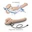 Страпон з вібрацією Strap-On-Me Vibrating Flesh L 19 см тілесний - мініатюра 6