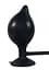 Анальная пробка True Black Inflatable Anal Plug 15 см (черный) - миниатюра 4