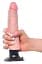 Вібратор King Cock Vibrating Cock 7 Inch 18 см тілесний - мініатюра 5