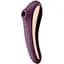 Вакуумний стимулятор із вібрацією Satisfyer Dual Kiss Бордовий - мініатюра 1