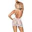 Мини-платье Leg Avenue Strappy Lace mini dress White One size - миниатюра 1