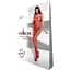 Бодістокінг Passion BS071 Red, комбінезон на бретелях - мініатюра 5
