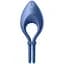 Ерекційне смарт-віброкільце ласо з регулюванням розміру Satisfyer Bullseye Blue - мініатюра 2