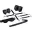 Набір для БДСМ 5 в 1 Feral Feelings BDSM Kit 5 Black, наручники, поножі, хрестовина, маска, падл - мініатюра 1