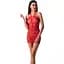 Сітчаста сукня Passion BS063 One Size, Red - мініатюра 1