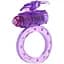 Виброкольцо Toy Joy Flutter Ring 7.5 см фиолетовый - миниатюра 1