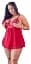 Сорочка Cottelli Curves, 2XL (красный) - миниатюра 3