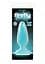 Анальна пробка NS Novelties Firefly Pleasure Plug Medium 12.7 см (блакитний) - мініатюра 3