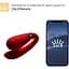 Смартвібратор для пар Zalo Fanfan set Bright Red, пульт ДК - мініатюра 2