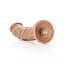 Фалоімітатор RealRock Curved Realistic Dildo 6" 17.5 см (коричневий) - мініатюра 2